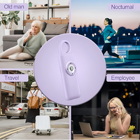 Alarme personnelle rechargeable par USB, sirène 130 dB, porte-clés, alarme de défense personnelle pour femmes, armes de défense personnelle, vente en gros