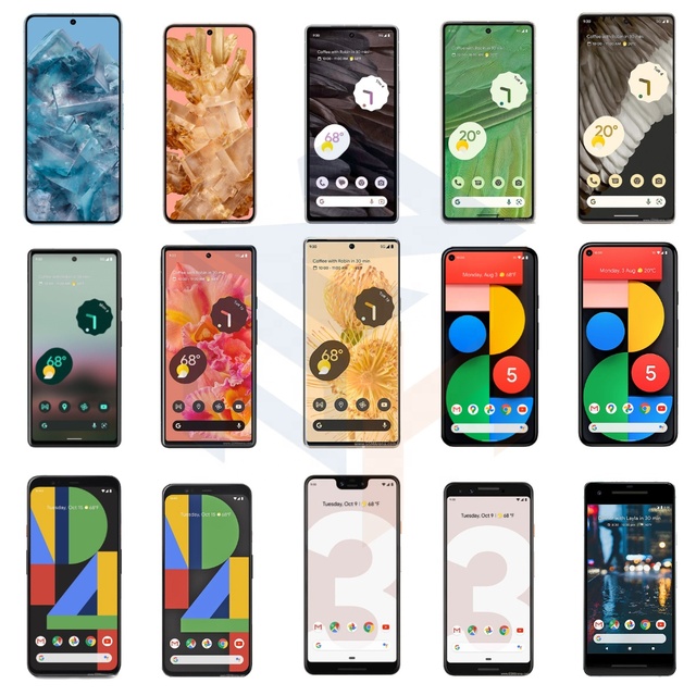Replacement Screen for Google Pixel Xl 2 2xl 3 3xl 3a 4 4xl 4a 5 5a 5g 6 Pro 6a 7 Pro Lcd Touch Screen Lcd Display