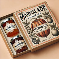 Boîtes d'emballage cadeau miel de luxe papier écologique réutilisable cadeau aléatoire 3030 boîte cadeau noix boîte de marmelade