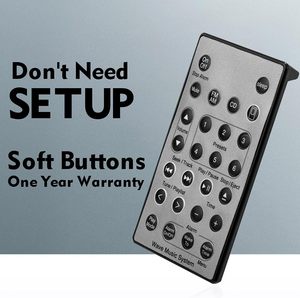 Telecomando sostitutivo argentato per sistema musicale Bose Wave SoundTouch, compatibile con le <span class=keywords><strong>serie</strong></span> I, II, III, IV - Product Image 5