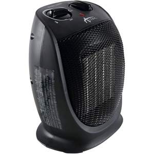 Alera Chauffage Céramique 1 500 W à Chauffage Rapide Noir Prise EU & UK pour Bureau, Maison et Jardin Certifié GS - Product Image 2