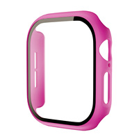 Étui de protection complet pour montre, cadre en PC rigide avec protection en verre pour Apple Watch Series 10 11 42 mm 46 mm