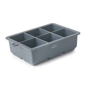 Bac à glaçons Lacor 6 compartiments grande taille pour faire de gros glaçons - Product Image 1