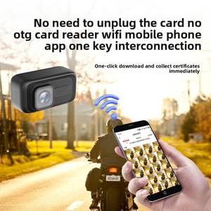 Enregistreur vidéo étanche Portable 2K pour les sports de plein air pour la conduite transfrontalière de <span class=keywords><strong>moto</strong></span> de véhicule électrique pour la voiture <span class=keywords><strong>Bluetooth</strong></span> - Product Image 5