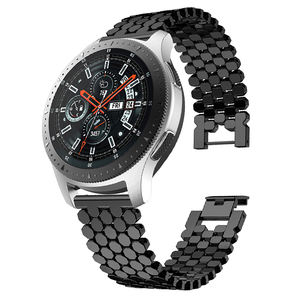 Bracelet de 22mm pour <span class=keywords><strong>Samsung</strong></span> <span class=keywords><strong>Gear</strong></span> S3 Classic/S3, Bracelet en alliage pour <span class=keywords><strong>Samsung</strong></span> Galaxy Watch 46mm - Product Image 3