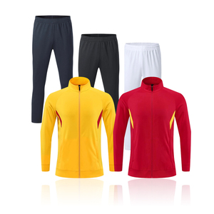 Custom Winter <b>Thermal</b> Soccer Jerseys Men Women Kids Football <b>Tracksuit</b> Kits Fitness Sets Running Training Suit Zipper Sportswear - Product Image 1