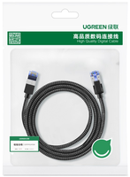 Cable Ethernet UGREEN Cat 8 trenzado de alta velocidad 40Gbps 2000Mhz Cable de red Cat8 RJ45 blindado Cables LAN de alta resistencia para interiores
