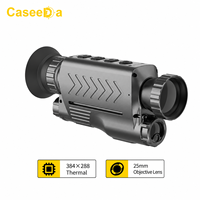 Caméra thermique monoculaire MV3 384x288 avec télémètre laser, WiFi, IP67, enregistrement photo et vidéo pour la chasse et l'observation en extérieur