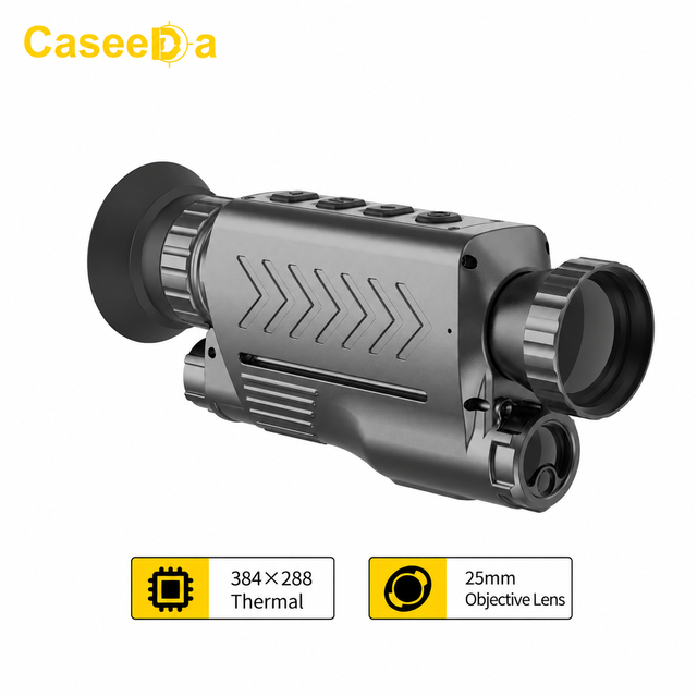 MV3 384x288 Thermal Monocular IR Camera with Laser Rangefinder WiFi IP67 Photo Video Recording for Hunting Outdoor Observation