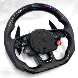 <span class=keywords><strong>Volante</strong></span> LED de Fibra de Carbono para <span class=keywords><strong>Audi</strong></span> A3 <span class=keywords><strong>A4</strong></span> A5 A6 A7 RS3 RS5 Q5 Q7 Q8 S3 S4 S5 B8 B9, Admite Cualquier Personalización - Product Image 3