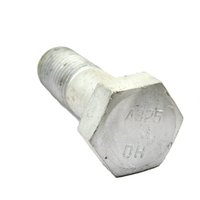 Vis hexagonale haute qualité ASTM A193 B7 B7M en titane/acier, zinguée noir HDG, PTFE, Dacromet, haute résistance à la pression et aux températures élevées