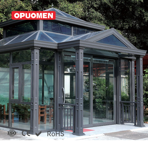 Nouveau design Appartement <span class=keywords><strong>Villa</strong></span> insonorisé antivol isolation thermique extérieur en alliage d'aluminium véranda en verre - Product Image 2