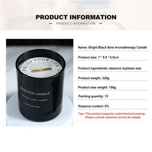 Promotional Custom Candle Jar with logo Scented Candles Scented Luxury Christmas Candle Wedding Gifts for Guests - Product Image 2