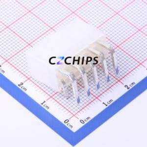 HC-5557-2*5AW Wire-to-Board Pin Header Bent Lead Through Hole,P=4.2mm Connector 2x5P 4.2mm Right Angle Insert Mini-Fit (MX 4.2) - Product Image 2