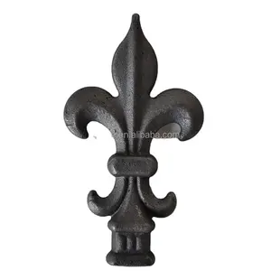 China Factory wrought iron spear point finial spear head metal spear heads
