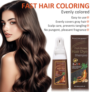 สีผมแฟชั่นลดราคา 500 มล. สำหรับผู้หญิงและผู้ชาย สีผมถาวร ระดับมืออาชีพสำหรับร้านเสริมสวย - Product Image 5