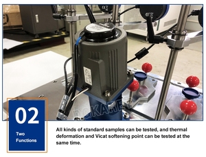 Equipo de Prueba Automático para el Punto de Ablandamiento, Aparato de Compresión, Probador <span class=keywords><strong>HDT</strong></span> <span class=keywords><strong>Vicat</strong></span> - Product Image 3