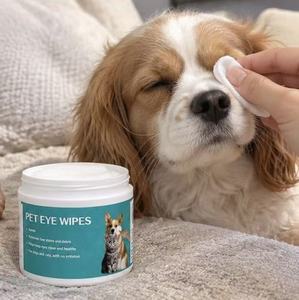 Toallitas para Ojos de Mascotas, para Perros y Gatos, Eliminan Manchas de Lágrimas, Fórmula Suave, No Tejidas - Product Image 5