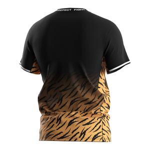 เสื้อยืดมวยไทยแบบครอป น้ำหนักเบา พิมพ์ลายแบบซับลิเมชั่น สำหรับผู้ชาย ฝึกซ้อม - Product Image 2