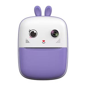 Appareil photo numérique S6 pour enfants, imprimante photo miniature mignonne de style dessin animé avec imagerie HD, écran en plastique de 2,4 pouces - Product Image 6