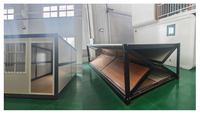 Maison conteneur pliable de qualité supérieure, installation rapide, avec salle de bain et chambre à coucher