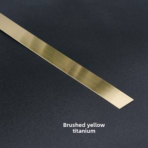 Sunsbuild Bande de moulure murale flexible personnalisable en acier inoxydable, auto-adhésive, étanche, pour murs de fond et plafonds d'atelier - Product Image 5