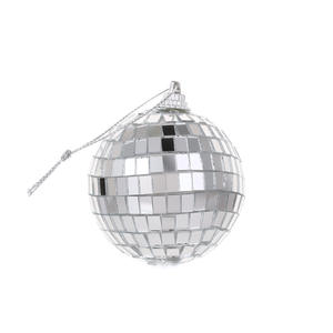 2025 nuevo conjunto de discoteca de decoración de árbol de Navidad de alta calidad fiesta Hotel ventana atmósfera diseño BOLA DE ESPEJO - Product Image 4