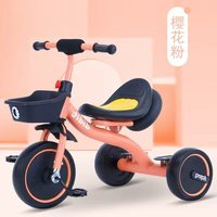 Adorable mini-vélo unisexe pour enfants, tricycle en plastique pour enfants de 5 à 7 ans, jouet à roulettes avec musique et éclairage, vente à prix réduit en Chine