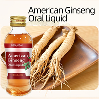 Liquide Oral au Ginseng Américain 120ml – Extrait de Panax Quinquefolius – Boisson Adaptogène pour Soulager le Stress et Apporter Énergie et Calme – OEM ODM