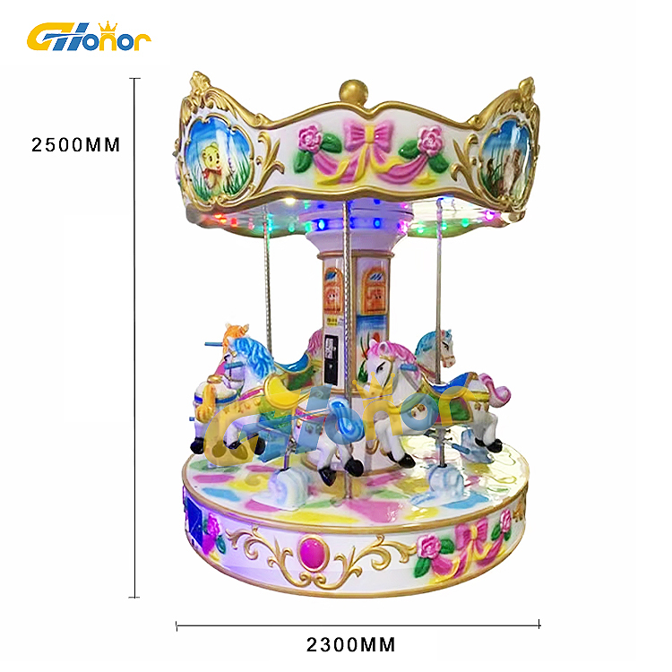 Mini Carousel Rides 6 Players Carousel