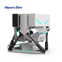 Simulador de Carreras Renixsim, Configuración Económica para Simulación de Carreras, Cabina Completa para Simulación de Carreras