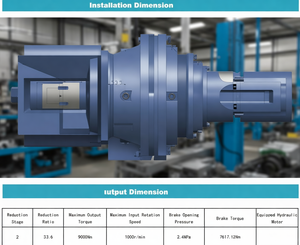 Marine Gearbox <b>Worm</b> Gear Reducer <b>Worm</b> Gearbox Speed Reducer <b>Worm</b> Reducer - Product Image 5