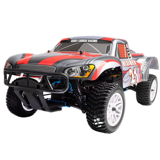 RC Car 1:10 Scale 4wd Two Speed Rc Toy Gas Power Off Road Short Course Truck High Hobby Remote Control HSP 94155