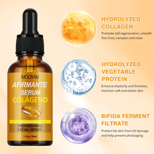 Suero facial de colágeno y vitamina VA VB VC VE <span class=keywords><strong>Retinol</strong></span> Arbutina Ácido hialurónico Arroz Caracol Cuidado DE LA PIEL MOOYAM OEM 10 tipos de suero facial - Product Image 6