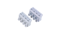 Terminal sans vis 4 broches 4 pôles 863 connecteur de fil rapide pour un assemblage efficace dans les systèmes industriels de panneaux solaires et d'éclairage à LED