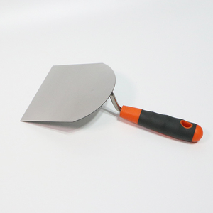 Spatola in Acciaio Inox a Testa Piatta con Manico Ergonomico Bicolore in Plastica per Lavori Fai-da-Te di Intonacatura e Muratura - Product Image 6