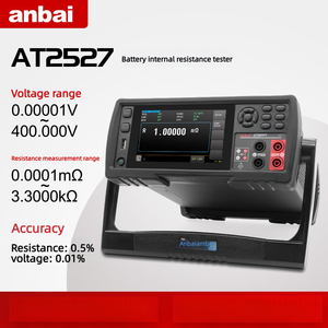 Testeur de résistance interne de batterie Applent série AT2527 AT2527L A B H, version améliorée de l'AT527 pour les tests IR et SOH sur batteries Li-ion et Pb-acide - Product Image 5