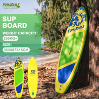 Planche de SUP gonflable imprimée pour dropshipping UE, super large 350 cm, stock UE, charge maximale 205 kg, livraison en une seule pièce pour