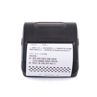 Imprimante thermique portable mini 80 mm 2-en-1 pour étiquettes et reçus, étiqueteuse BT, système de point de vente pour supermarchés et gestion des stocks