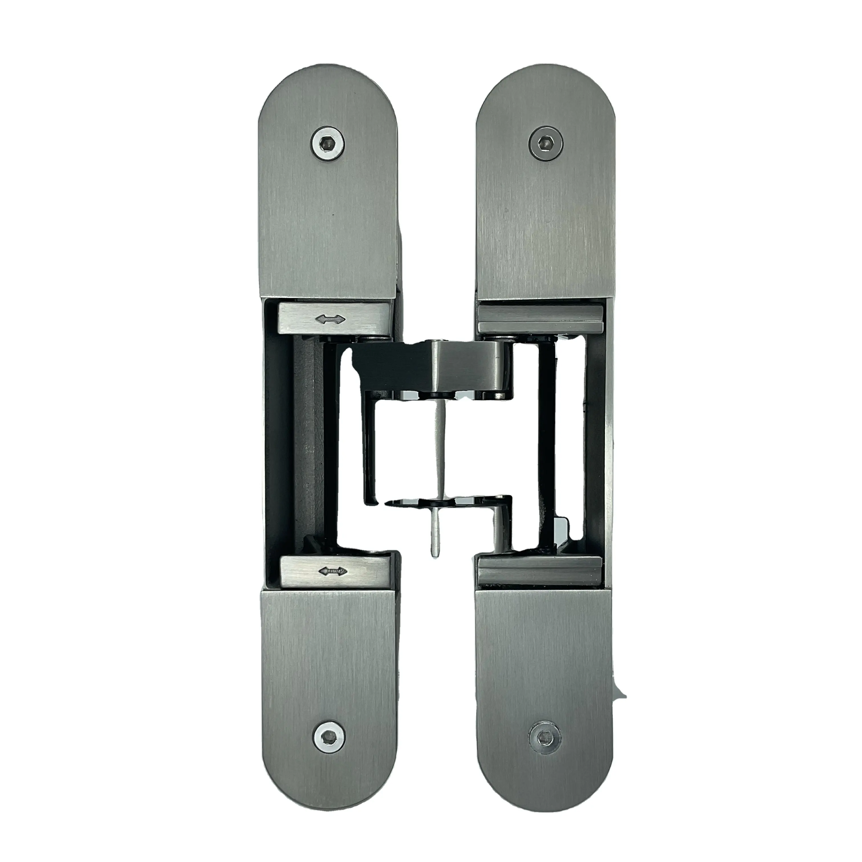 GD100 tectus 340 template stainless steel adjustable gate hinges snap closing semi concealed hinges for 1 4 overlay doors