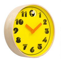 Reloj de Pared con Diseño de Péndulo Infinity Time, Reloj de Cuco para Regalo, Reloj de Pared Original con Mecanismo de Reloj de Cuco