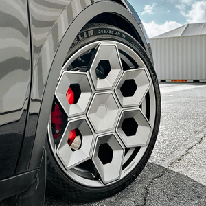 Jantes forgées pour véhicules électriques de <span class=keywords><strong>17</strong></span>, 18, 19, 20, 21, 22, 24 et 26 pouces pour Tesla Model 3, Y, X, S, Roadster, Cybertruck, Rivian, Cybrhex - Product Image 3
