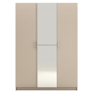 Factory Price Bedroom Furniture 3 Door Design Multi-use Portable <b>Clothes</b> Cabinet Closet with Mirror - Product Image 1