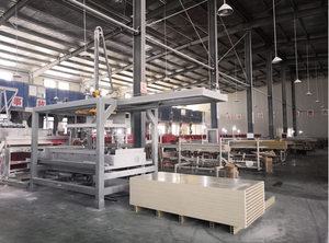 <span class=keywords><strong>SunnyTech</strong></span> Panneaux de porte WPC 55 mm très demandés, profilés de 1000 mm de large et panneaux de porte grand format - Product Image 2