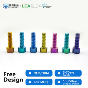 สกรูไทเทเนียม KYHE M5 Gr5 แบบหัวหกเหลี่ยมหลายขนาด - Product Image 4