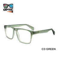 Nouvelle Série Homme Monture Optique TR90 Carrée à Monture Complète avec Branches à Embout pour Lunettes de Vue Personnalisables