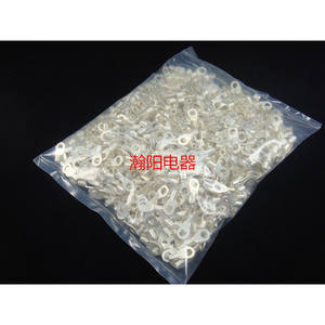 ขั้วต่อสายไฟแบบวงแหวน Han Yi OT4-5 ทองแดง 4 AWG หนา 1.0 มม. สำหรับเชื่อมต่อสายไฟ - Product Image 2