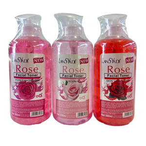 Eau de Rose Luxe Soin de la Peau Direct Usine Éclaircissante Hydratante Tonique Visage Blanchissant 500ml pour Tous Types de Peau - Product Image 1