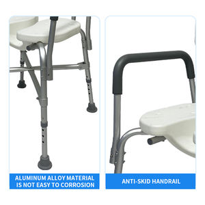 Ultima vendita calda sedia a rotelle <span class=keywords><strong>con</strong></span> sedile del water bagno <span class=keywords><strong>doccia</strong></span> regolabile sedia da bagno <span class=keywords><strong>doccia</strong></span> prodotti di sicurezza <span class=keywords><strong>per</strong></span> gli <span class=keywords><strong>anziani</strong></span> - Product Image 4