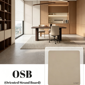 Grand stock de panneaux <span class=keywords><strong>OSB</strong></span> (Oriented Strand Board) personnalisables en couleur et en taille pour l'industrie du meuble, de l'emballage, de la construction et de la décoration - Product Image 2